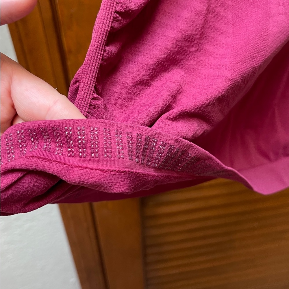 Athleta Women's Ruched Short Sleeve Top XL - Picture 5 of 6